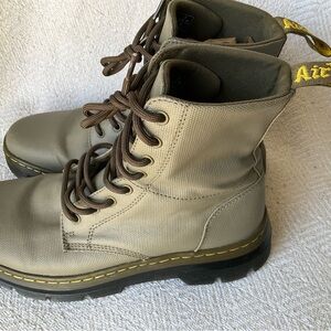 Dr. Martens green sage,Lace-Up Boots